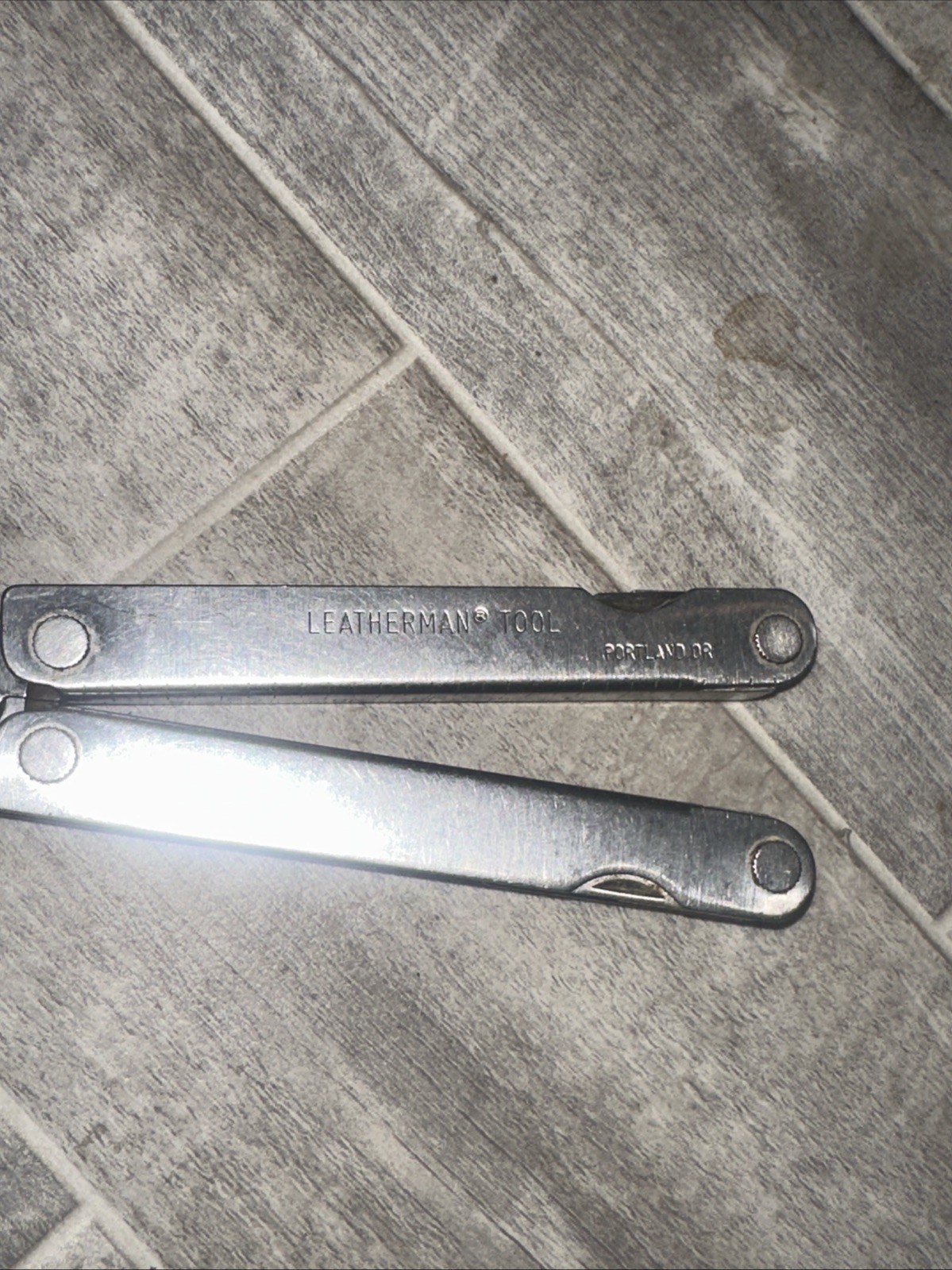 Leather Leatherman Multi Pocket Tool, Portland Oregon.