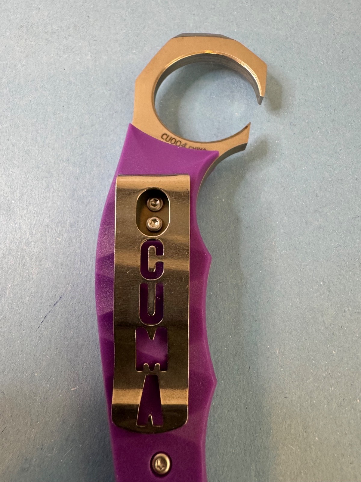 Cuma Survival School BADD Beer Tool Synthetic Handles – CU004-BEER-TOOL-PURPLE