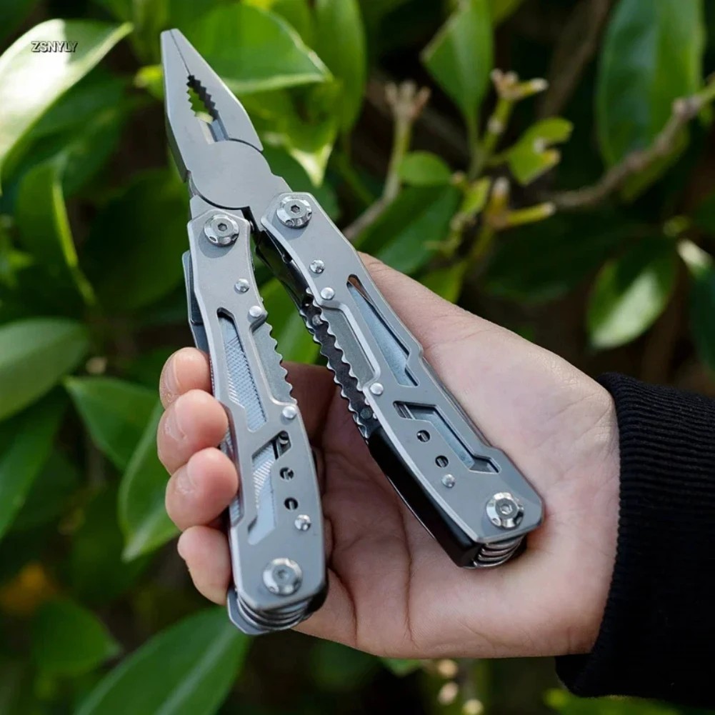 14-in-1 MINI Multitool Pliers Rugged & Practical Portable Pocket Camping Tools