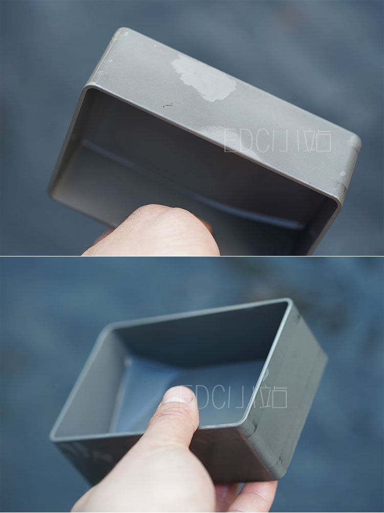 Titanium alloy Survival Box CNC Engraving Apocalypse Survival Storage Box