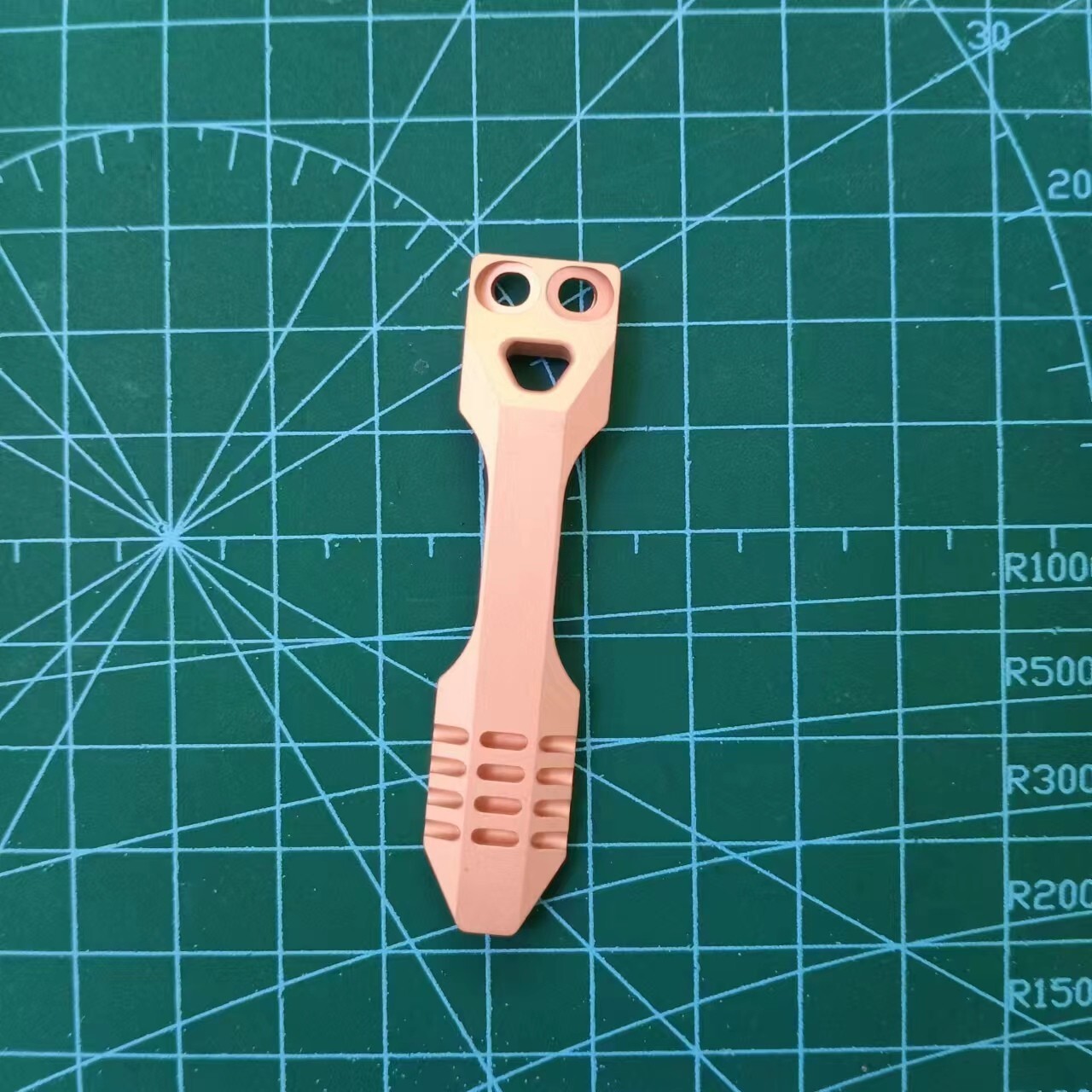 1 Piece Red Copper Pocket Clip for Flashlight Tool Accessories