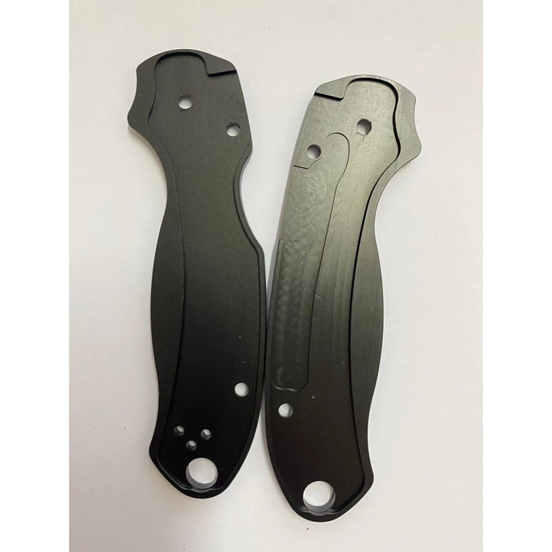 1 Pair Aluminum Alloy Grip Handle Scales for Spyderco C223 Para3 Knives New