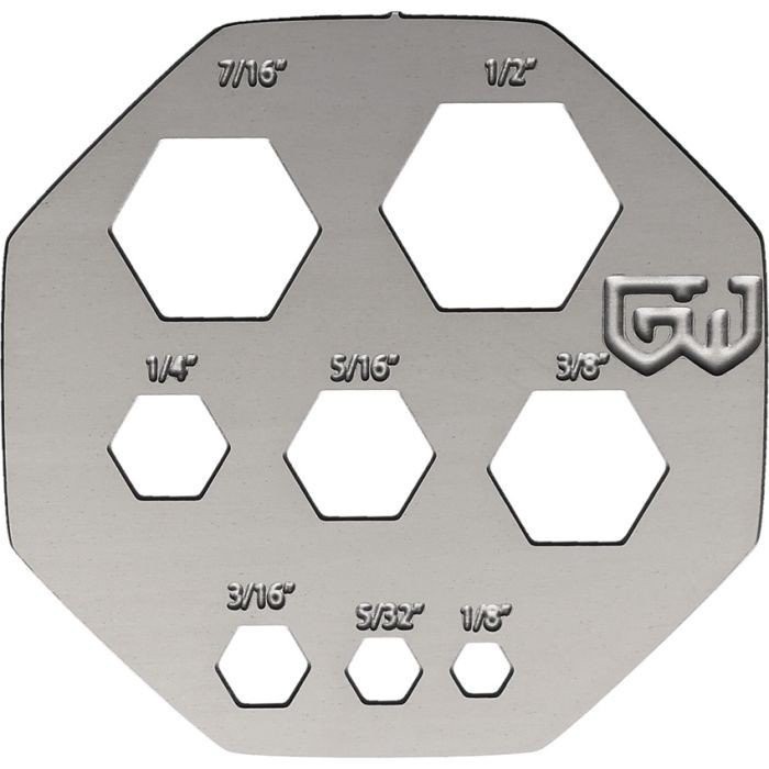 Grim Workshop Roundabout Multi Hex Wrench Ultra-Lightweight – GWRNDWR81