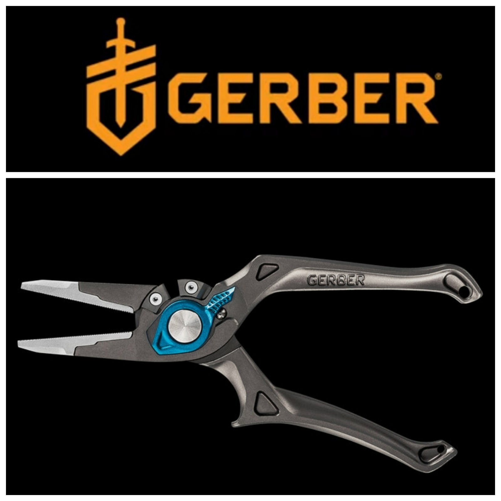 NEW GERBER “Magniplier” Saltwater 7.5″ Pliers With SALT RX. 31-003556.