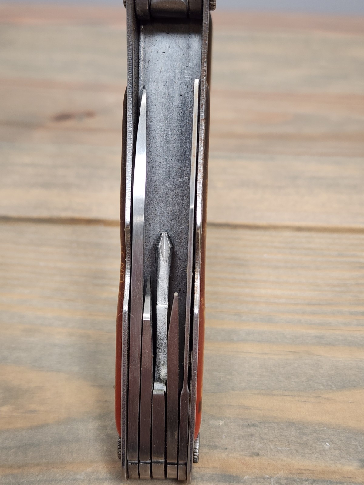 Sheffield Stainless Steel Folding Pliers & Multi Tool NO. 12007