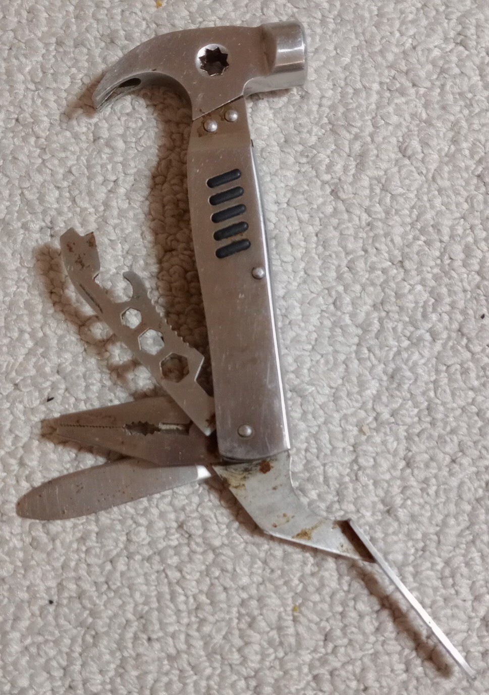 Silver 5.5″ Tall Stainless Steel Multi-Tool 23