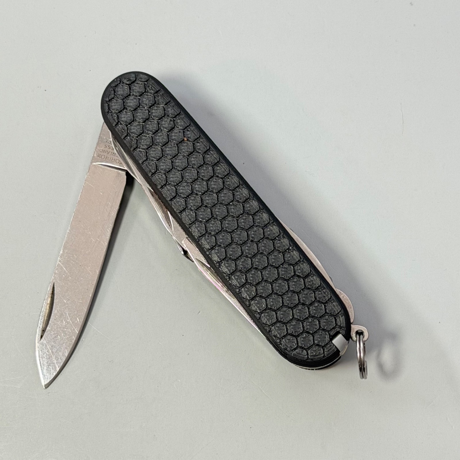 Victorinox Explorer Black Honeycomb Custom Scales