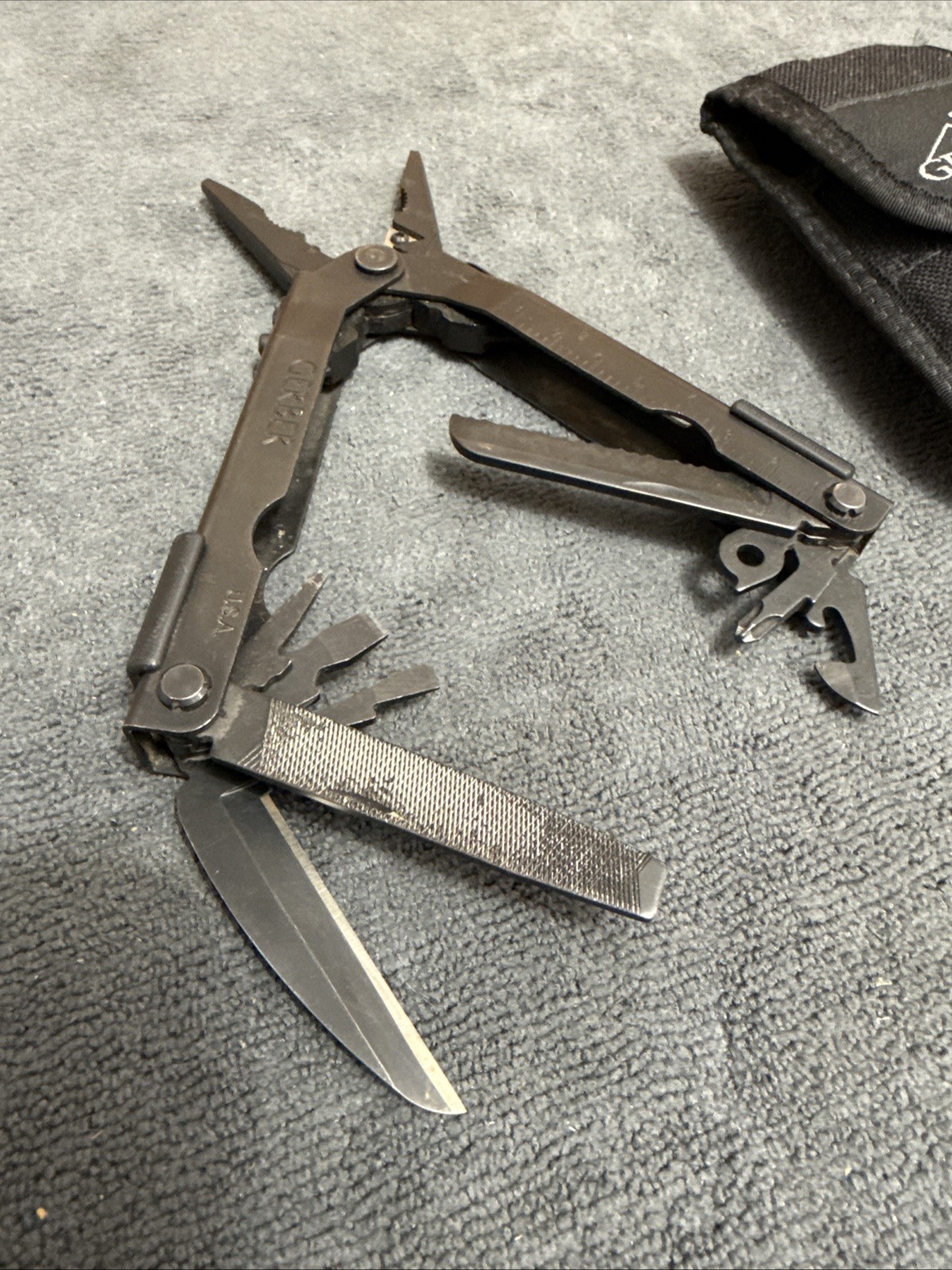 Gerber Multi-Plier Black NeedleNose Carbide Cutters w/Sheath