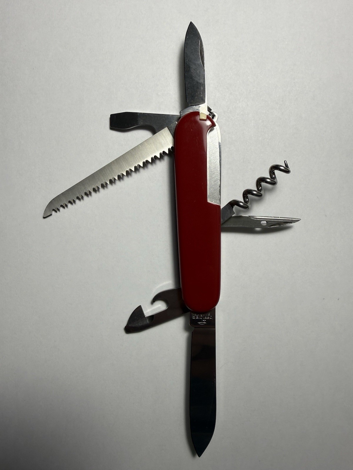 Victorinox Swiss Army Knife “Camper” model, Red
