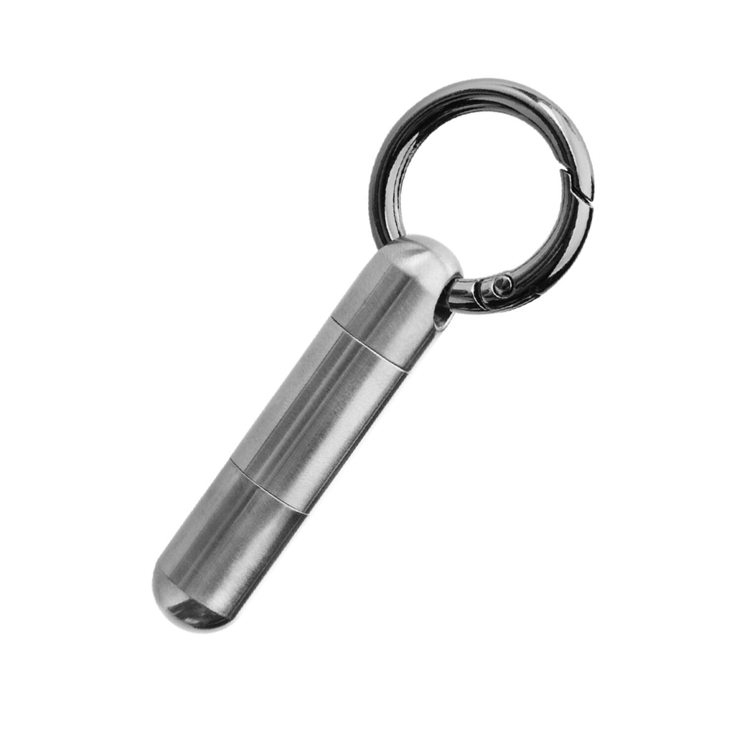 Titanium Alloy Waterproof Case Pill Sealed Box Portable EDC Outdoor Storage Tool
