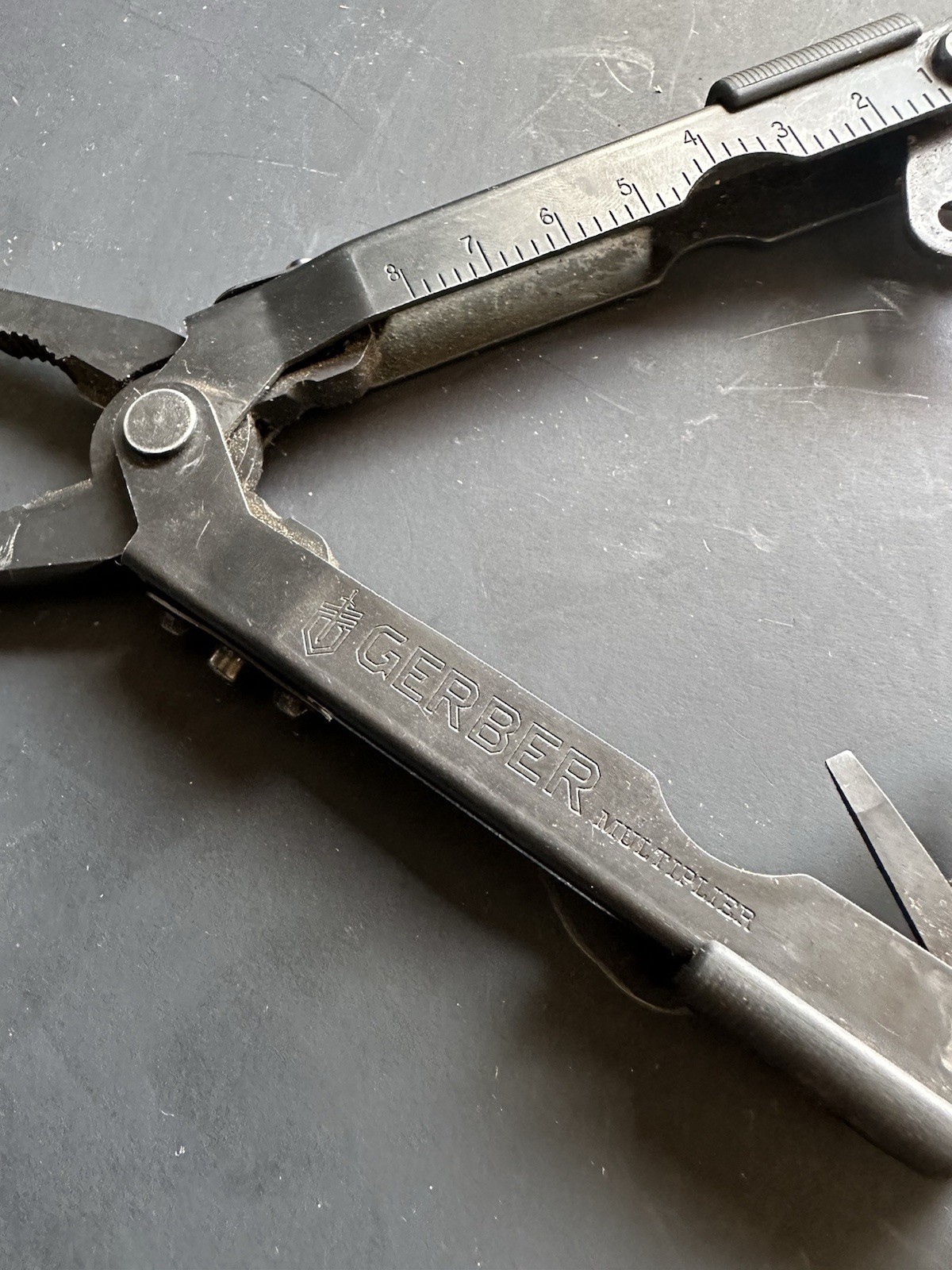 Lot of 2 Gerber Multi-Plier Multi Tools Black Folding Pliers USA