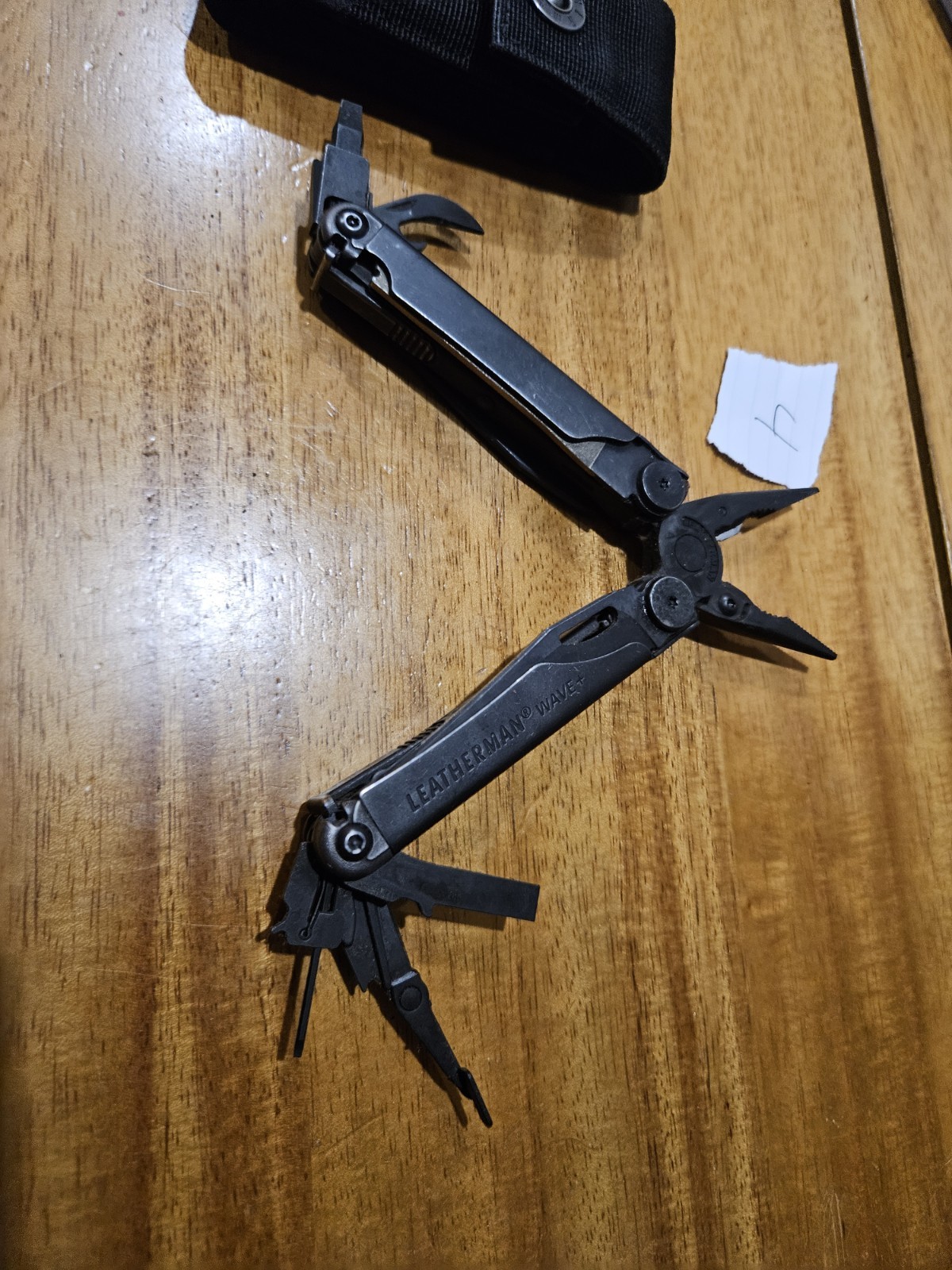 Leatherman Wave Plus + Multi-Tool! FAST SHIPPING! BLACK OXIDE! WITH SHEATH!