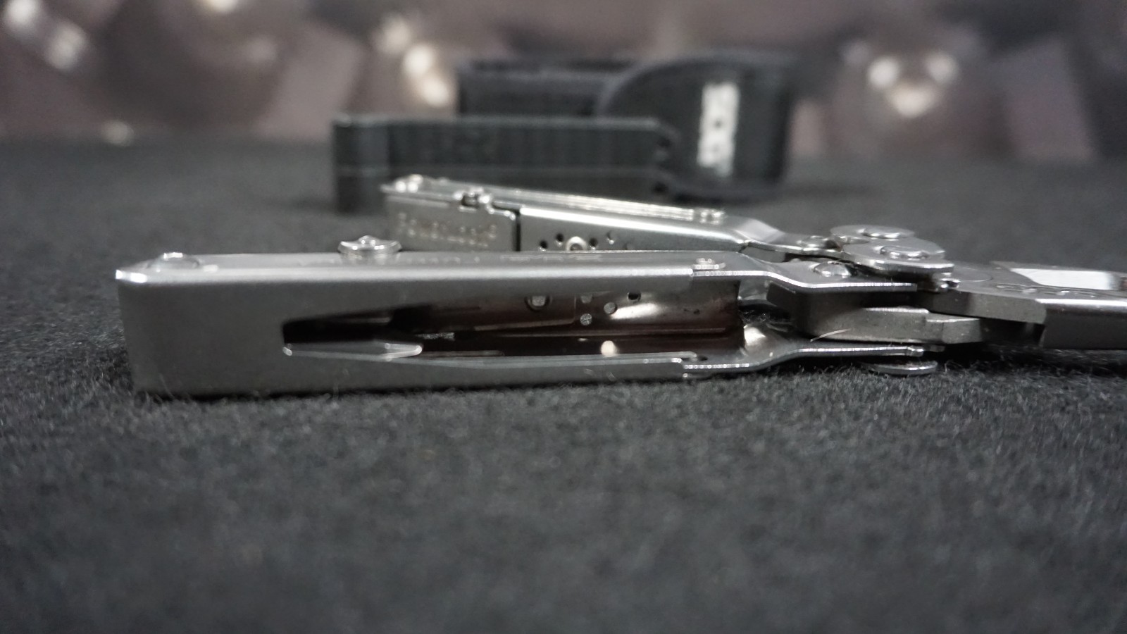 SOG PowerLock Black Oxide Multi-Tool w/ Sheath & Hex Bit Kit