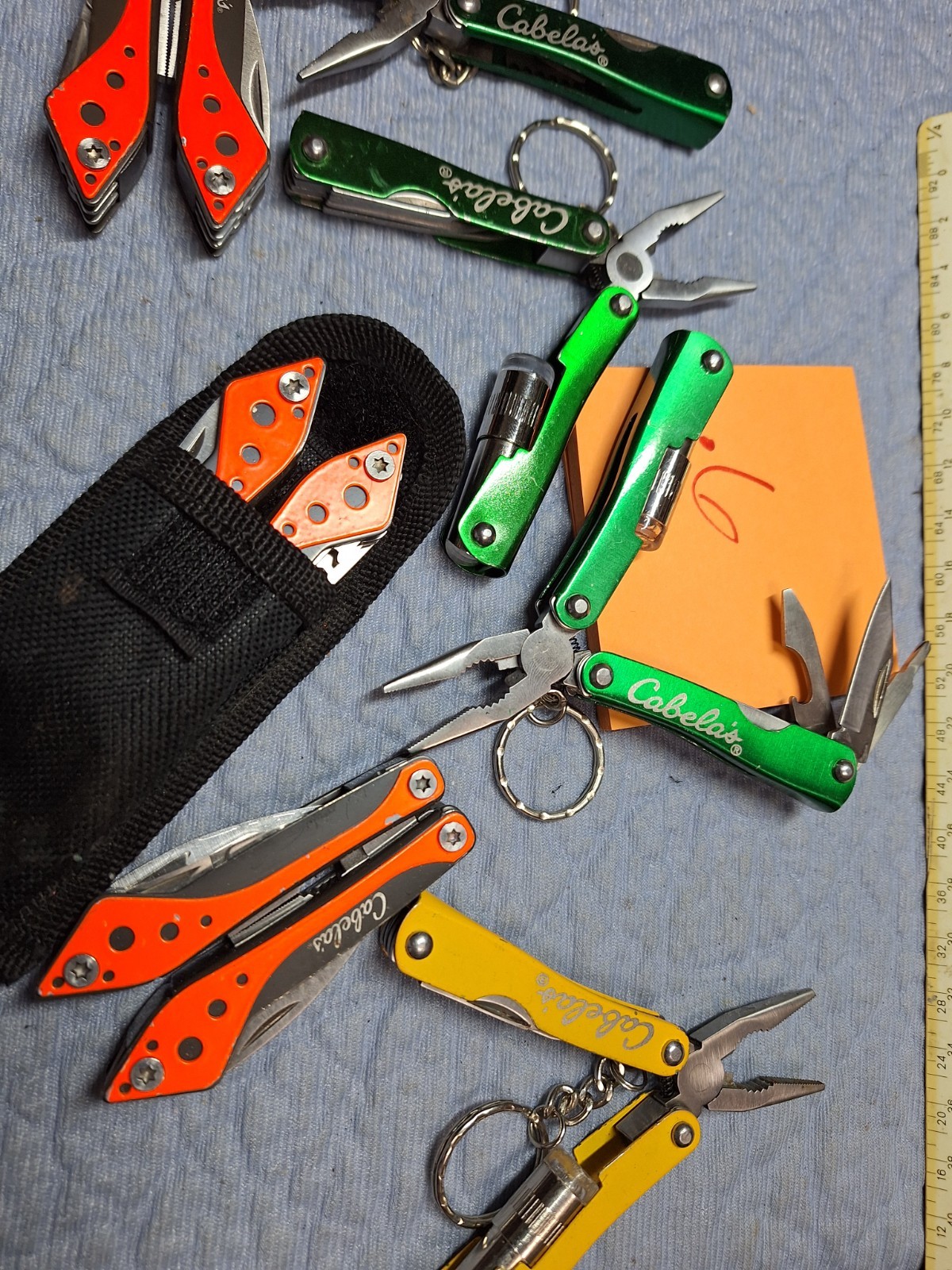 7 Cabela’s Multi tool Pliers AIRPORT CONFISCATION GIFTS LOC .6