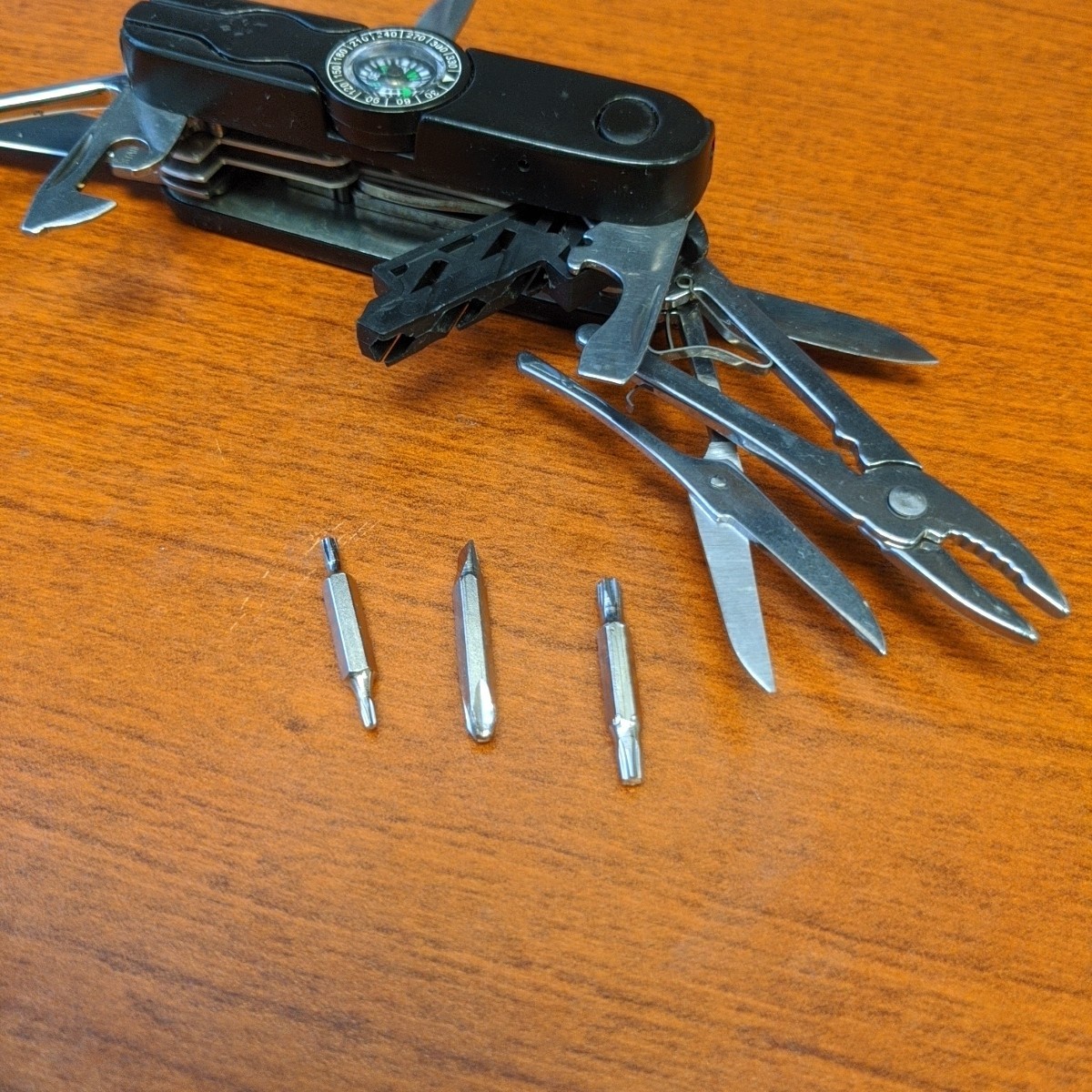 Ranger MultiTool Pocket Knife with Compass & 30 Tools All in Your Pocket Vintage