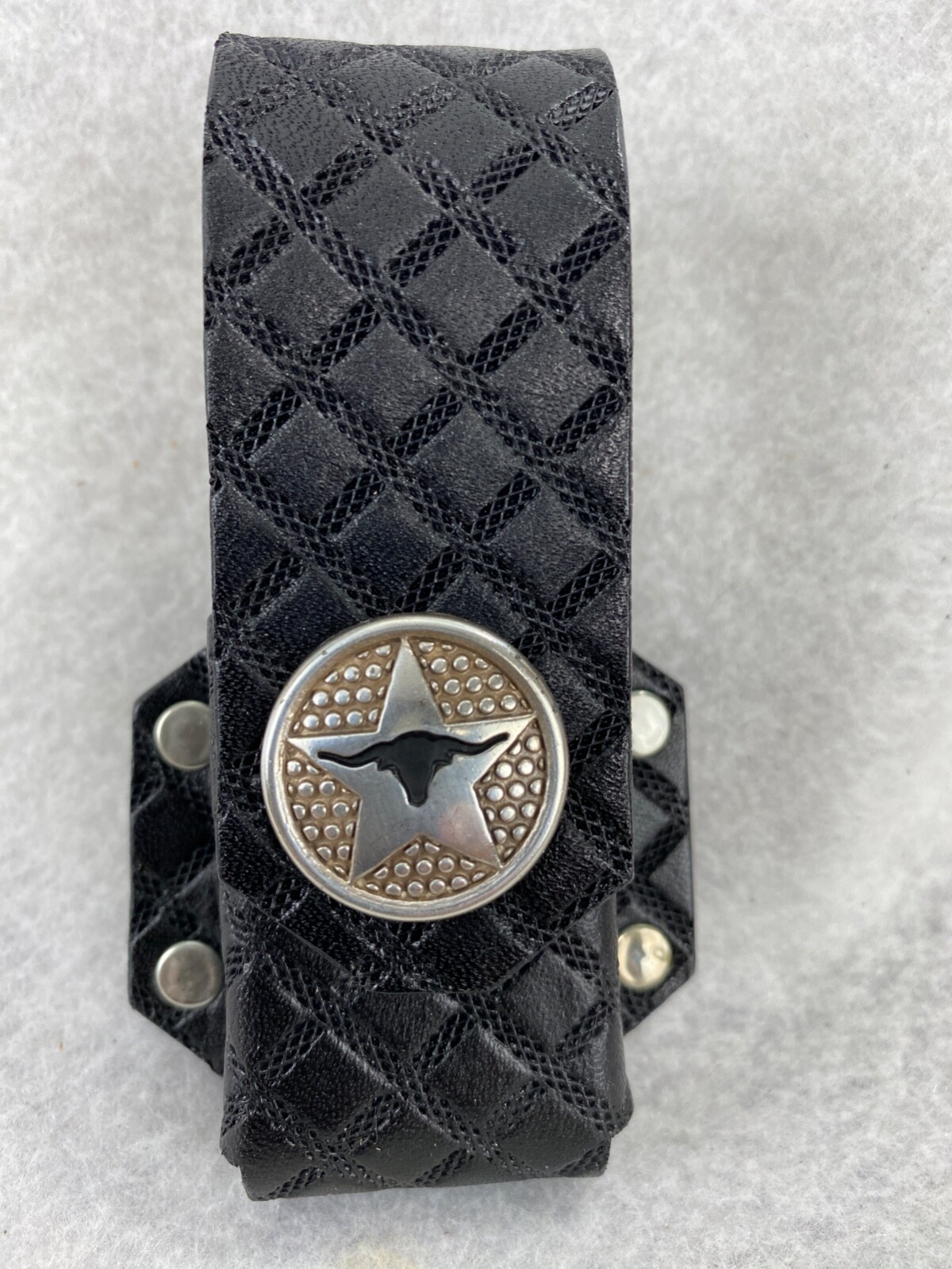 Sheath for leatherman Wave New Handmade Leather Special Edition STEER HEAD STAR