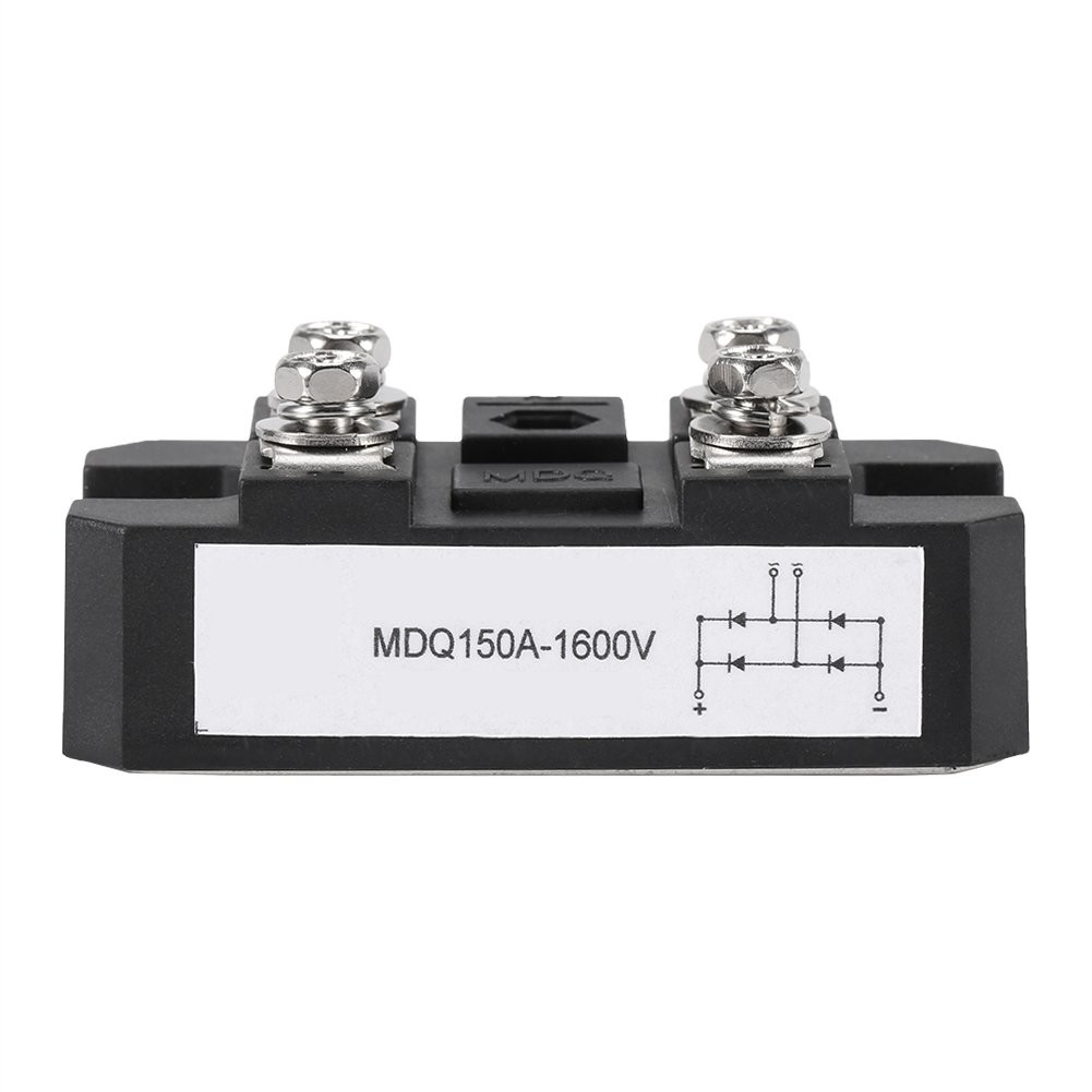 Single Phase Rectifier Module Bridge Rectifier Module 150A, 1600V Black…