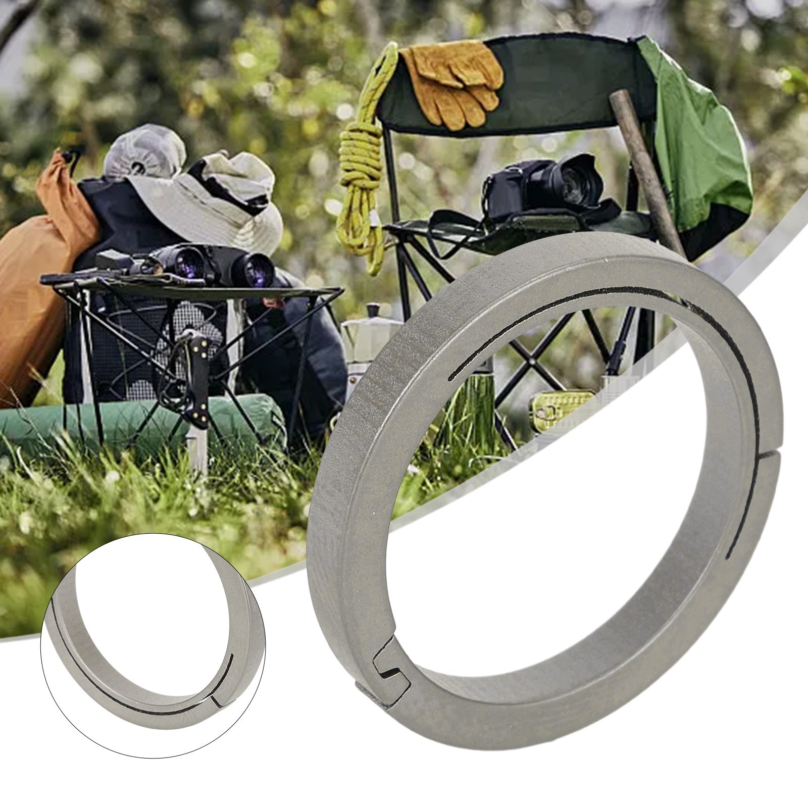 Key Ring Key Organizer Side Pushing Key Organizer Smooth Edge For Keychains
