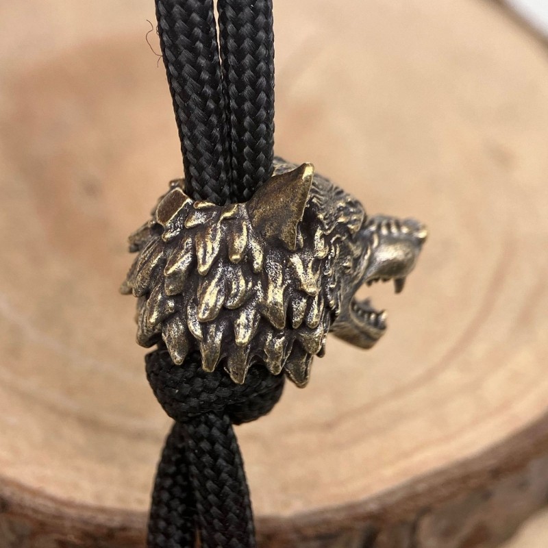 Wolf Cutter Lanyard Beads Pendants Cutter Lanyard Keychains Wolf Lanyard Beads