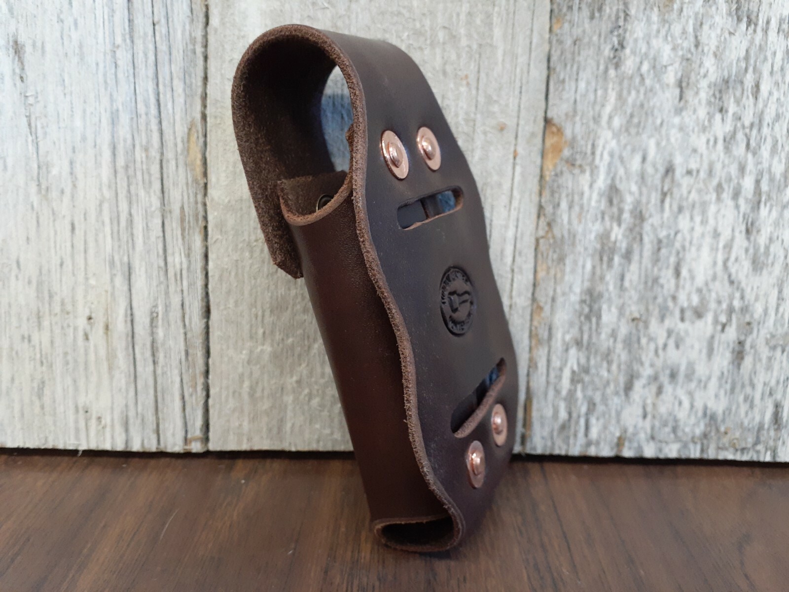 Horizontal Leather Sheath for Leatherman SURGE USA Handcrafted