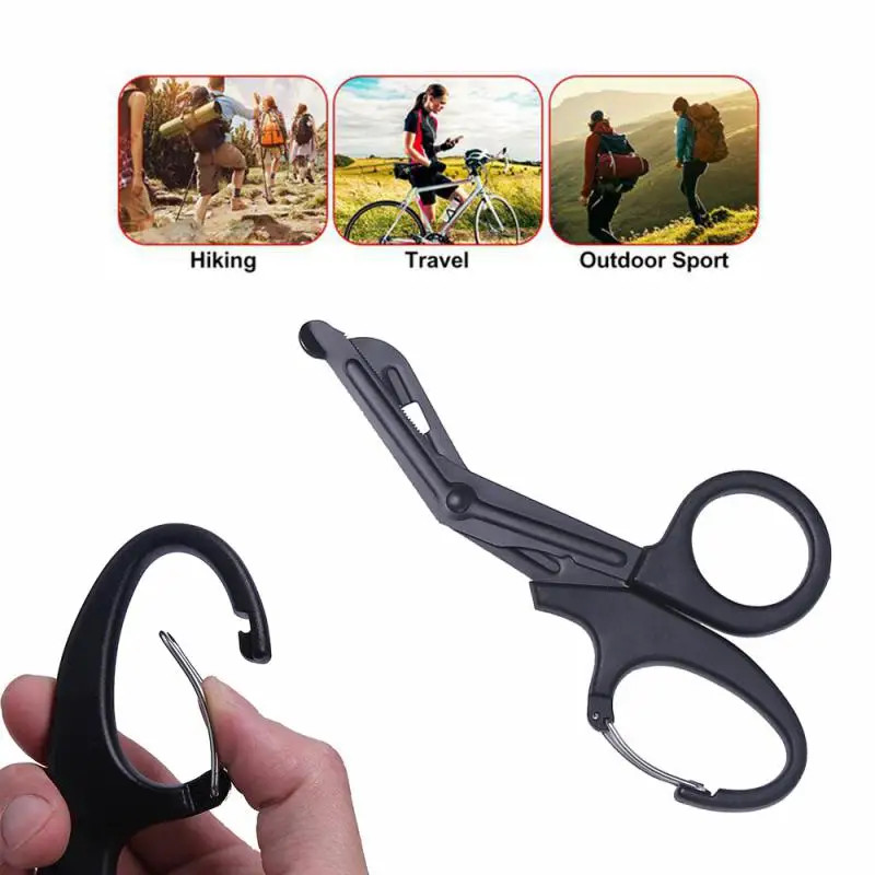 Medical Bandage Scissors Survive Paramedic Medical Rescue Scissor EDC Outdoor Tr