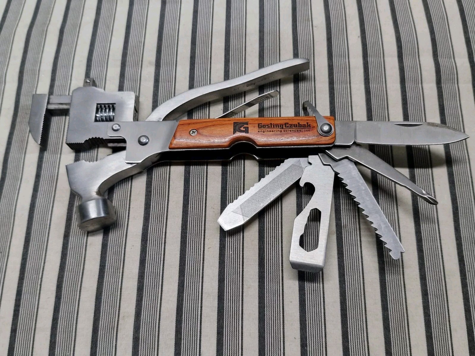 Set Of 2, Multi Tools Purpose Camping Emergency Survival Gear Kit Set