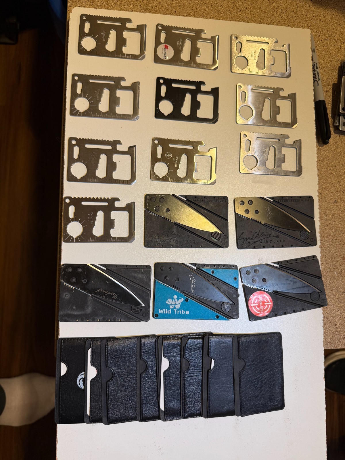 15 MULTIPURPOSE POCKET SURVIVAL TOOLS 4-716-B1-2-3 $5 OBO