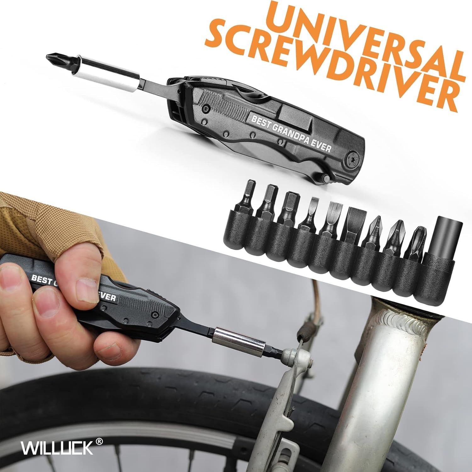 Best Grandpa Ever Multitool Knife Gift for Grandpas Birthday & Father’s Day