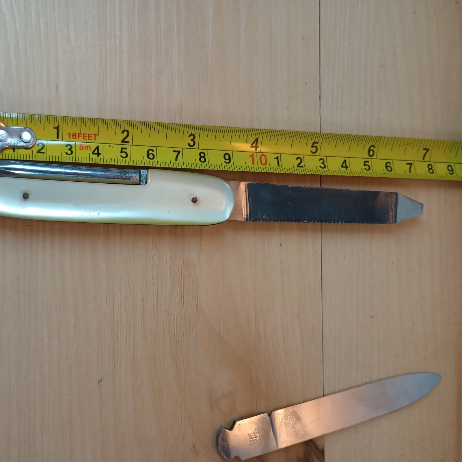 Vtg Multi Purpose Tool Kit Pocket Size Knife Interchangeable 6pc Stainless Japan