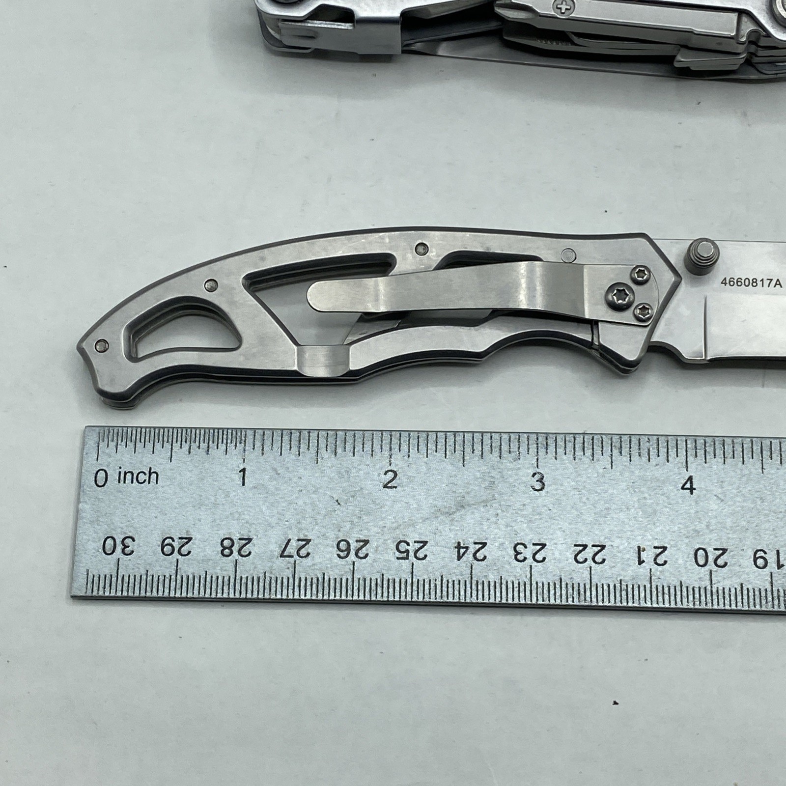 Gerber Suspension NXT & Paraframe I Knife Logo Combo – Silver