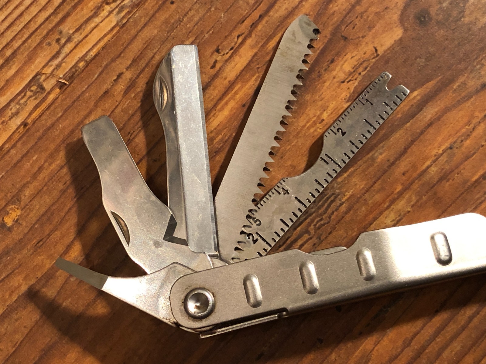 Vintage 90s Schrade USA ST1L Tough Tool Folding Multi-Tool Pliers & Belt Pouch
