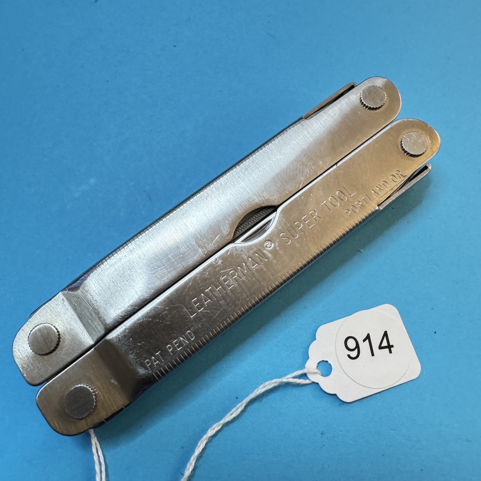 Leatherman Super Tool Plier Multi Tool Pocket Knife Excellent Condition EDC #914