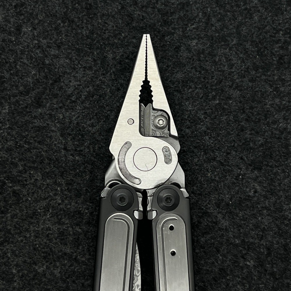 Damascus Replacement Wire Cutter Inserts For Leatherman Surge TTI Wave ARC P4 P2