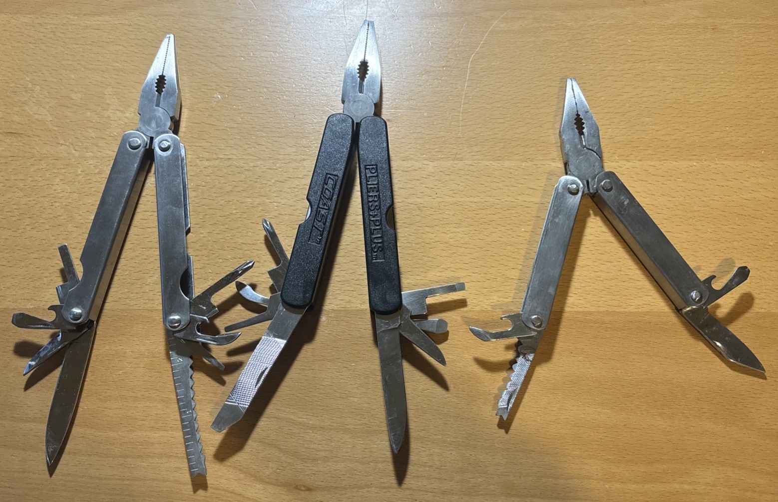 Vintage 3 Stainless Steel Multi Tools