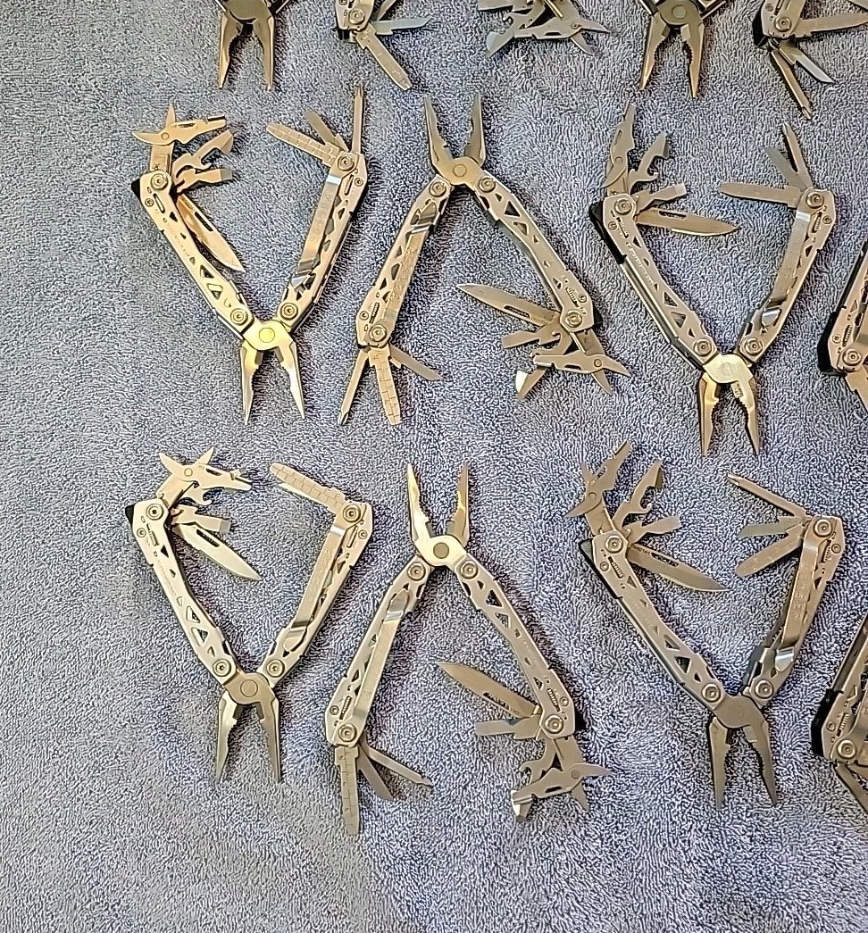 Gerber Suspension NXT Multi Tools – LOT OF 12 – Pliers, Scissors, Knife, File