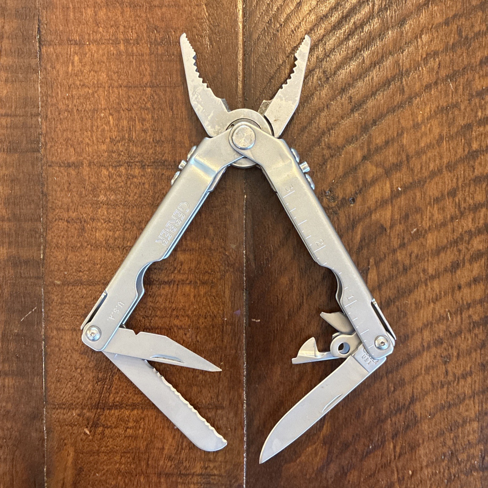 Vintage Gerber MP600 Multi-tool “Pat Pend” Early Mr. Pinchy USA Made – Excellent