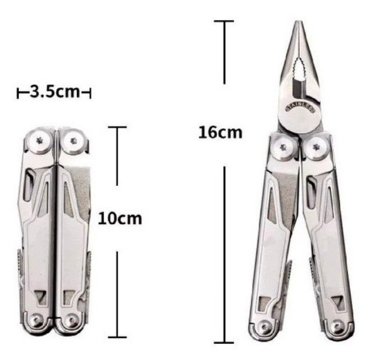 14 in 1 Multi Tool Kit Pliers Pocket Knife Folding Screwdriver Multi-functional