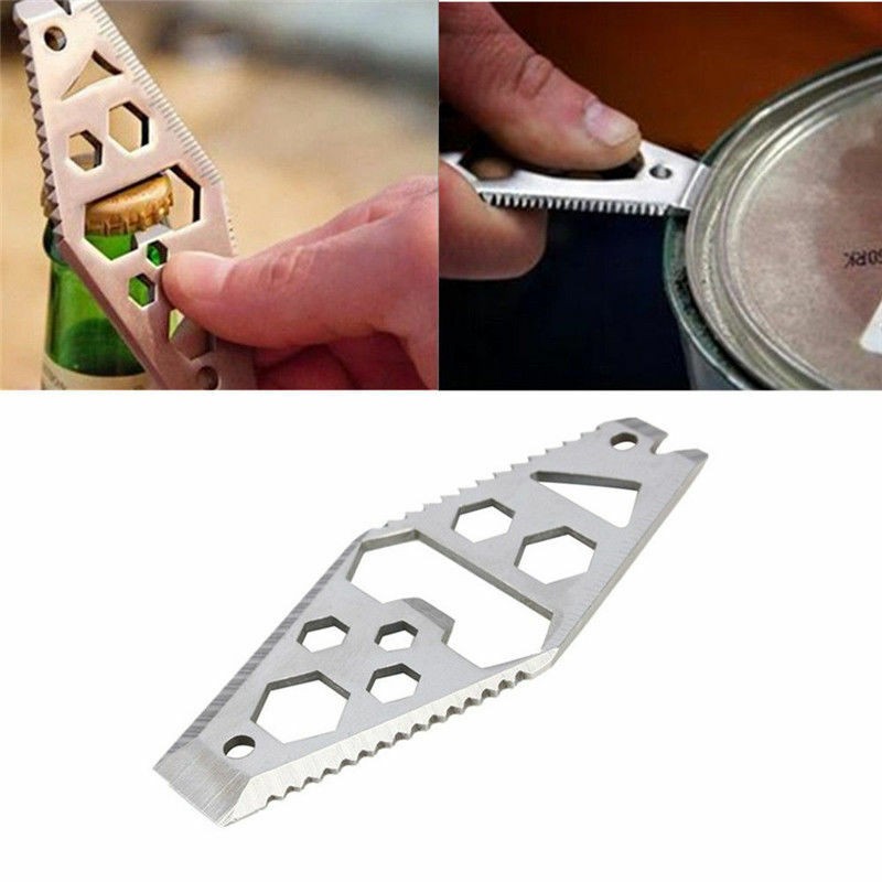 Multi Tool Opener EDC Wrench KeyChain Outdoor Survival Campings Pocket Tools LYN