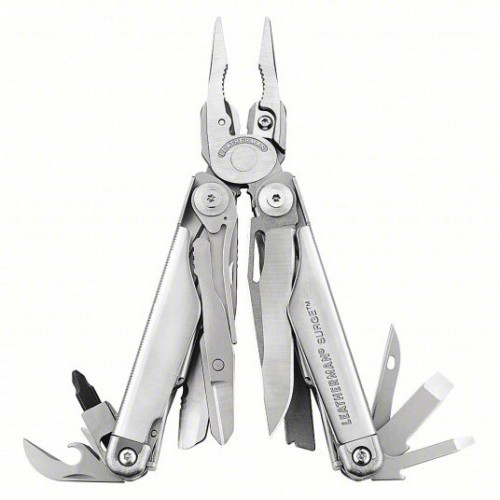 “LEATHERMAN Multi-Tool: Multi-Tool Plier, 21 Tools, 21 Functions, 4 1/2 in Close