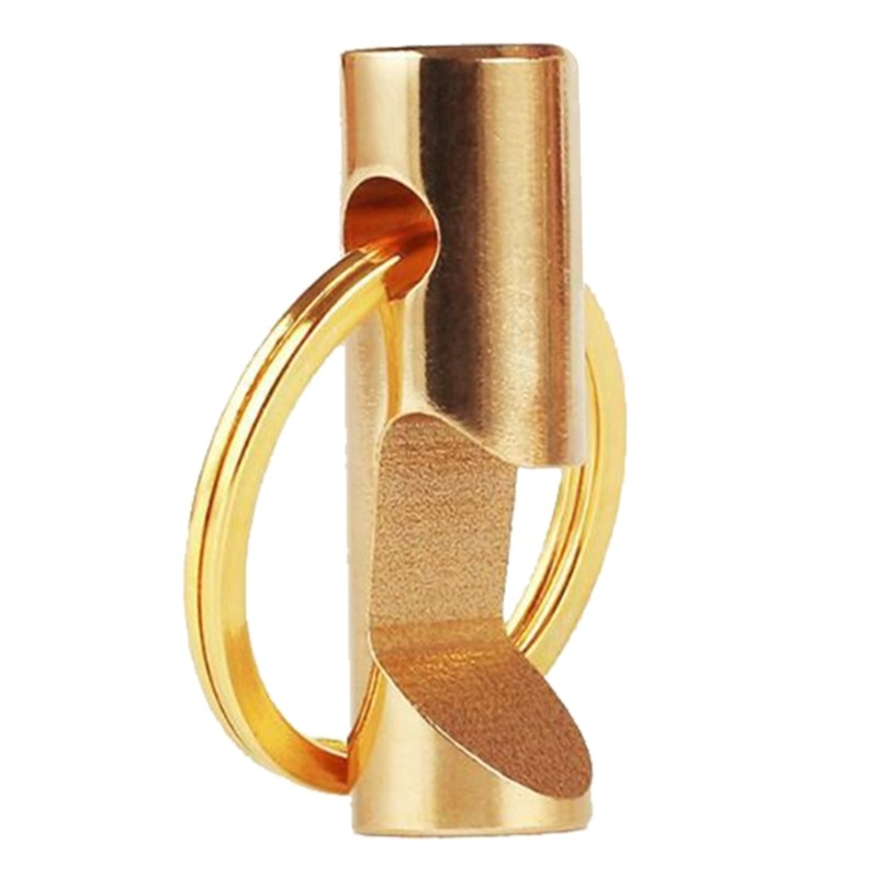 Brass Creative Mini Key Chain Opener Portable Tool Gadgets Opener with Key Ring