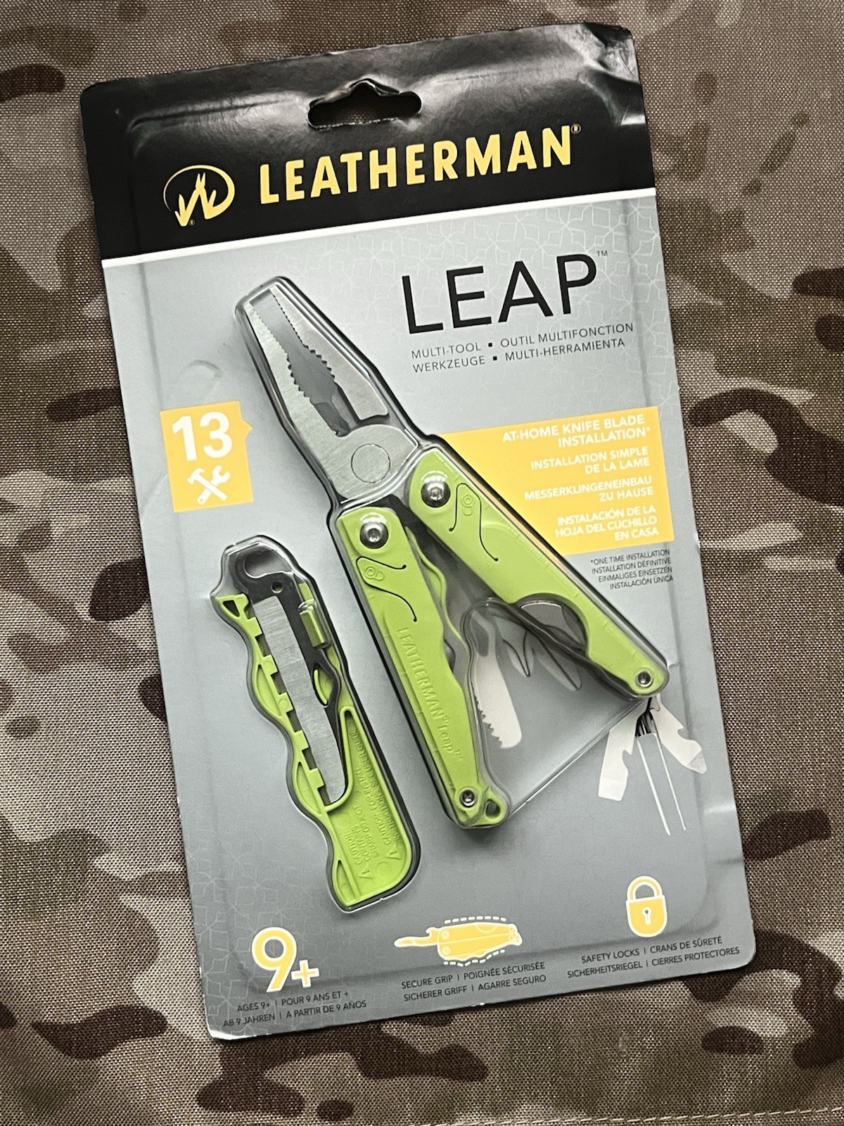 Leatherman Leap – Green – New in Pack – Collectibles, Retired.