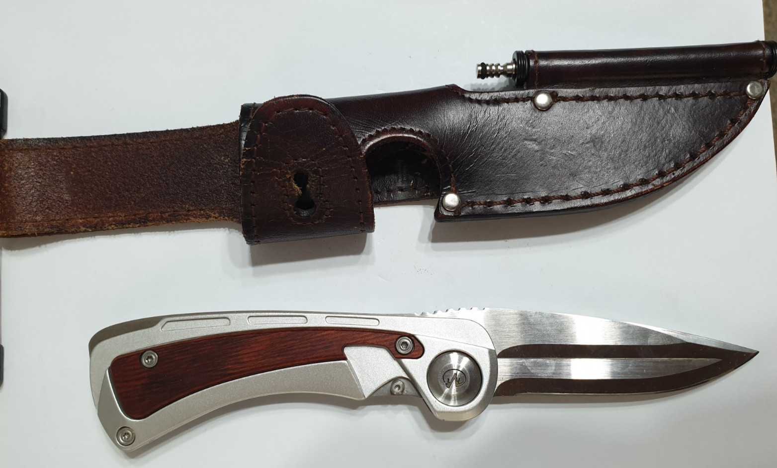 🔥 Leatherman Steens Hunting Large Collectable Retired S30V Condition Very Rare