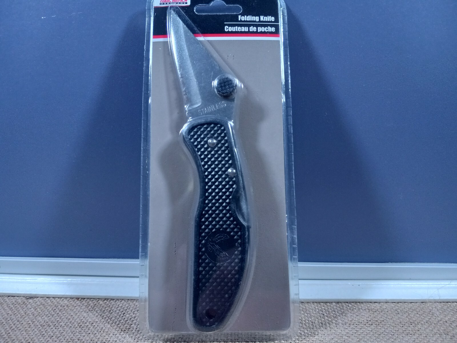 Tool Bench Hardware Stainless Steel Foldable Camping Knives Self Defense NEW