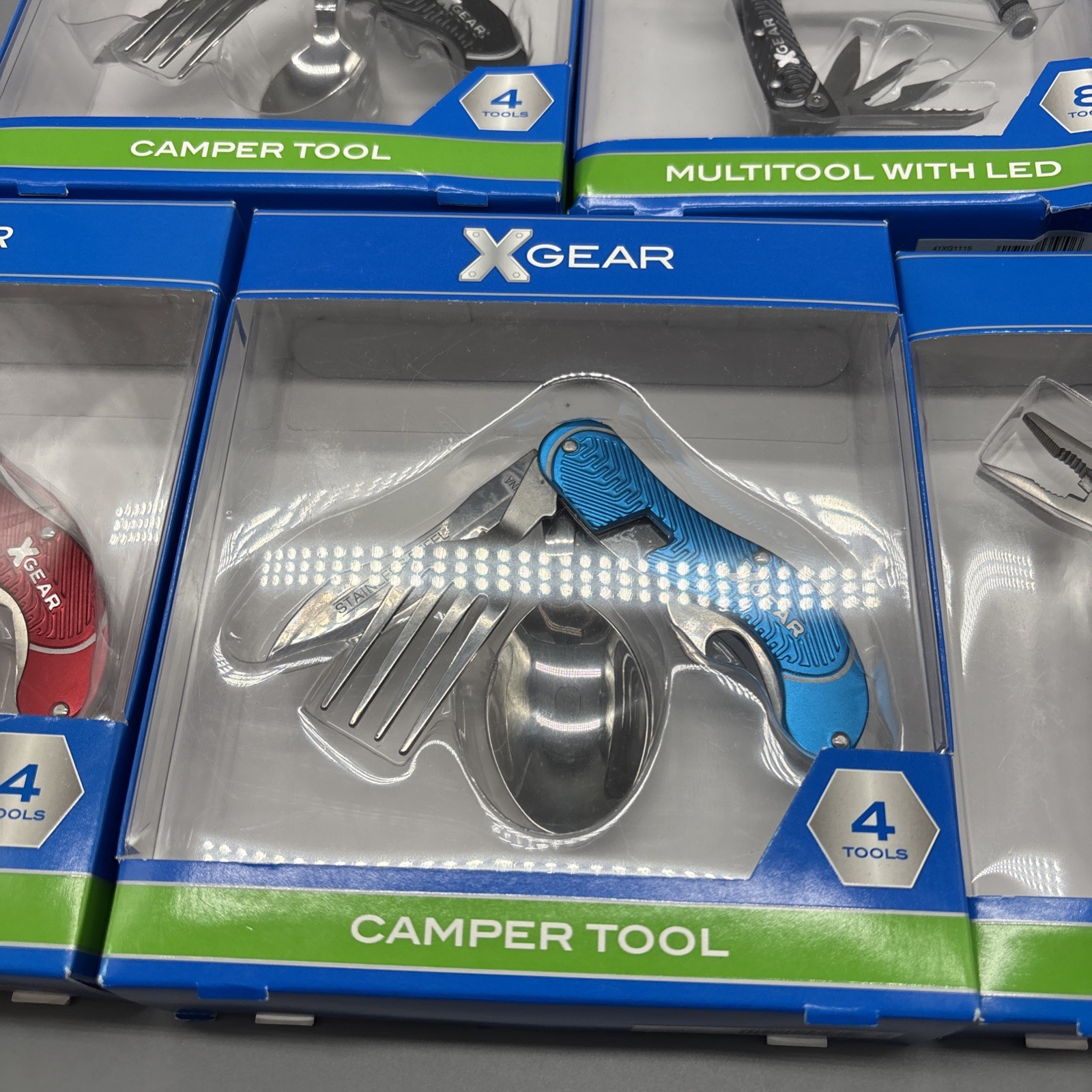 Lot Of (5) Camping Multitool X Gear