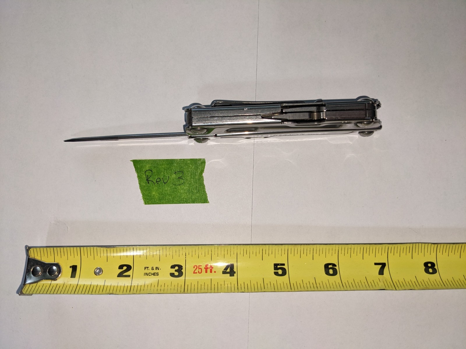 Leatherman Rev – Stainless Steel – Used – Fully Functional – FREE Shipping