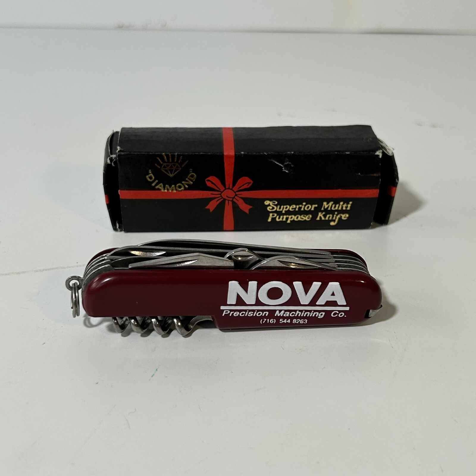 DIAMOND SUPERIOR MULTI-PURPOSE KNIFE K5011 13 Functions Vintage W/ Box