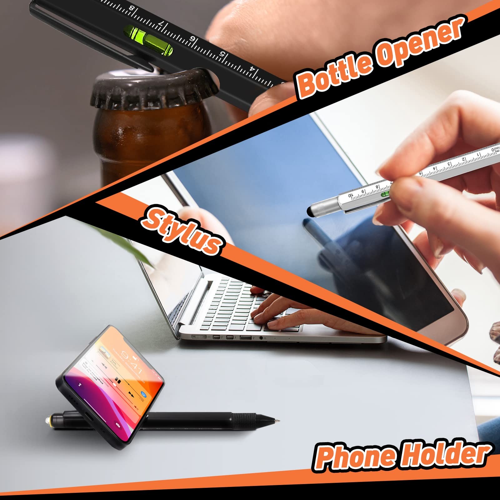 9In1 Multitool Pen Set Gadget Gift For Men Dad Husband Anniversary