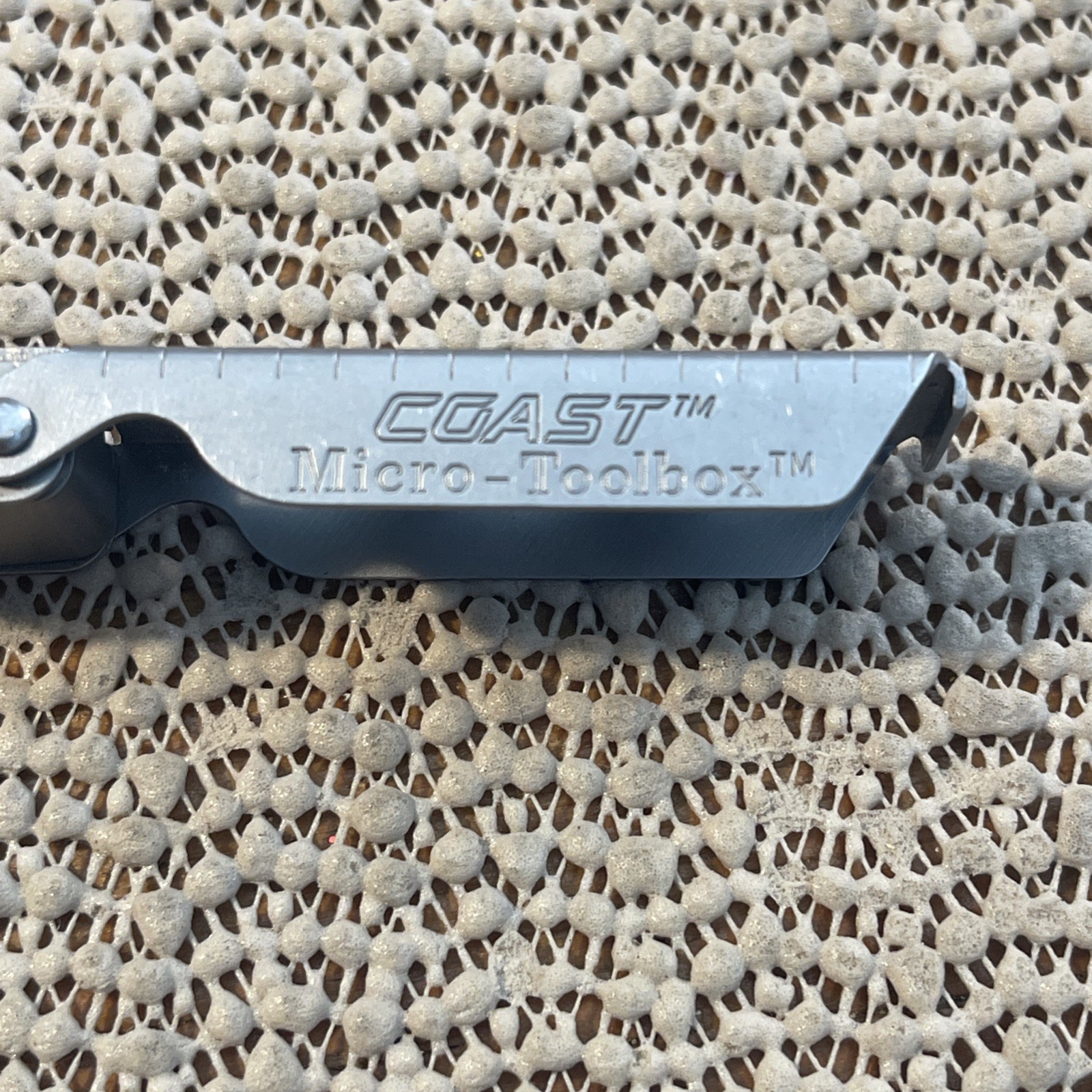 COAST MICRO TOOLBOX – Mutli Tool Knife Scissors File Bottle Opener Screwdriver