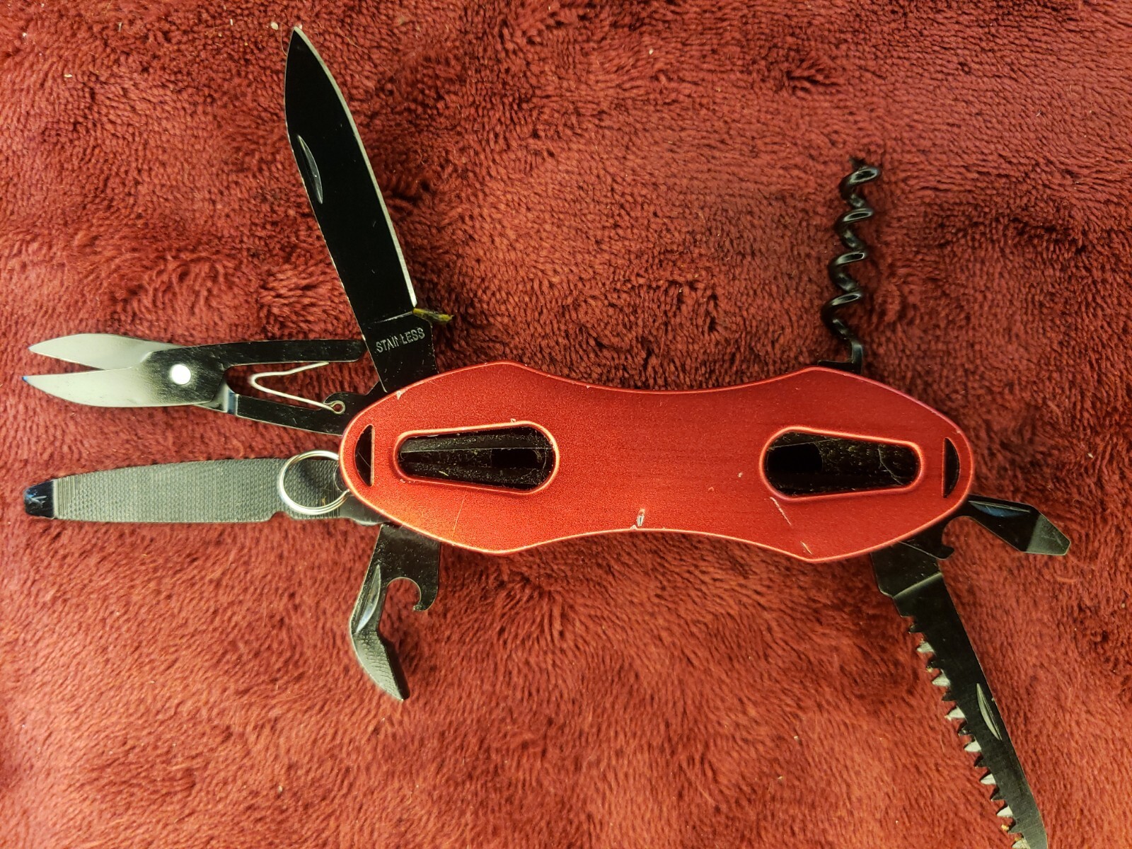 3M Logo Multi-Tool Pliers Knife with Keychain