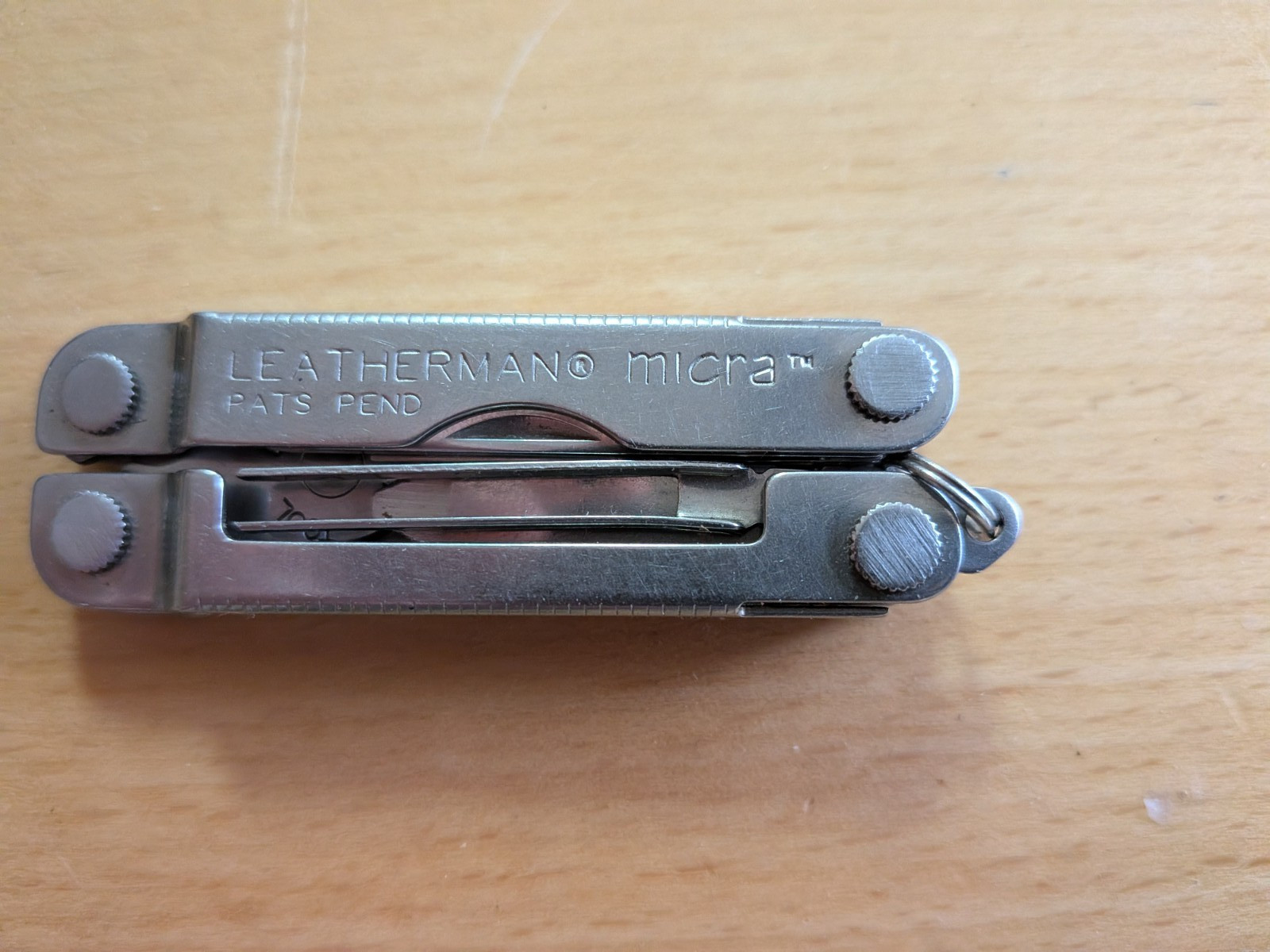 Leatherman Micra Multi-Tool 10 in 1 Knife Outdoor Indoor Stainless Steel